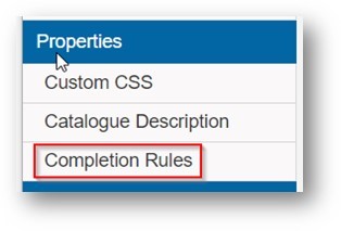 completion rules