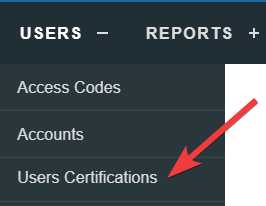 users-certifications